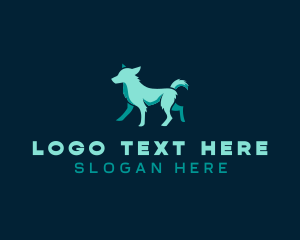 Pet Animal Dog logo design