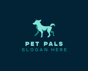 Pet Animal Dog logo design