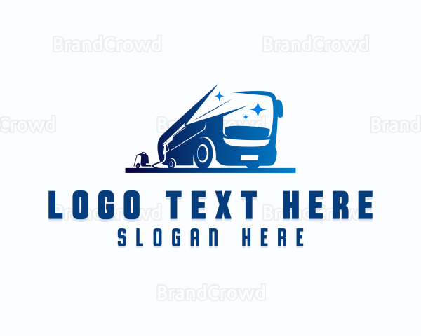 Bus Vehicle Pressure Washing Logo