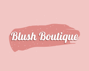 Blush - Beauty Makeup Cosmetics logo design
