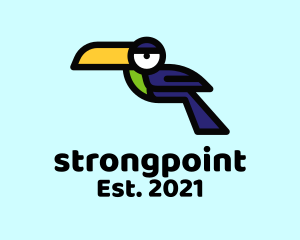 Wild - Wild Toucan Bird logo design