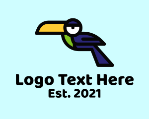 Zoo - Wild Toucan Bird logo design