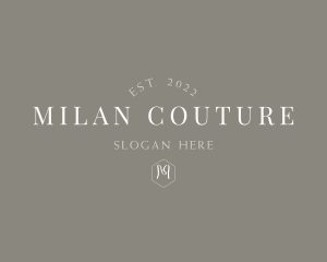 Classy Tailoring Couture logo design