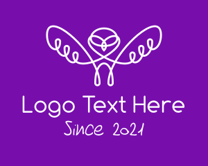 Loop - Minimalist Owl Pilot logo design
