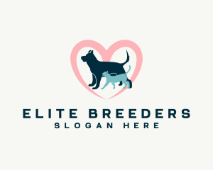 Heart Pet Veterinary logo design