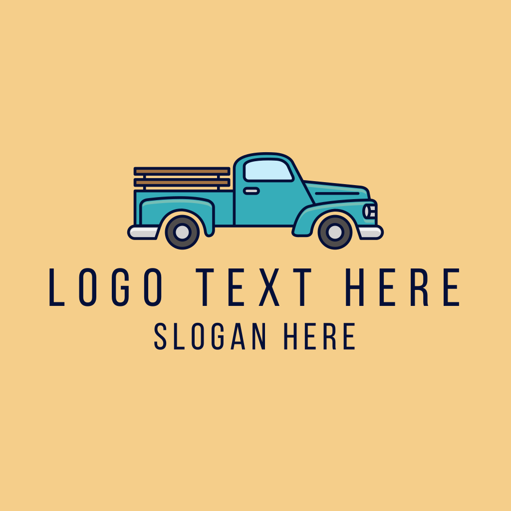 Pickup Utility Truck Logo | BrandCrowd Logo Maker