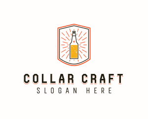 Liquor Bar Beverage logo design