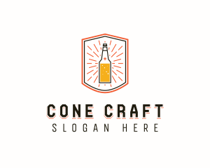 Liquor Bar Beverage logo design