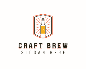 Liquor Bar Beverage logo design