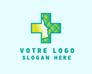 Human Medical Cross Logo
