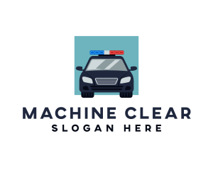 Automotive Police Car Logo