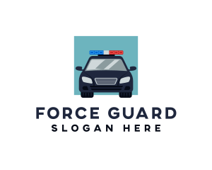 Automotive Police Vehicle logo design