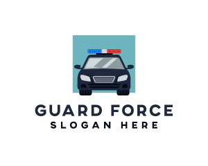 Automotive Police Vehicle logo design