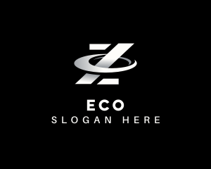 Freight Logistics Letter Z Logo