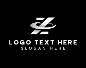 Freight Logistics Letter Z Logo