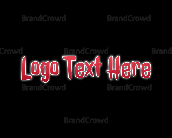 Scary Horror Wordmark Logo | BrandCrowd Logo Maker