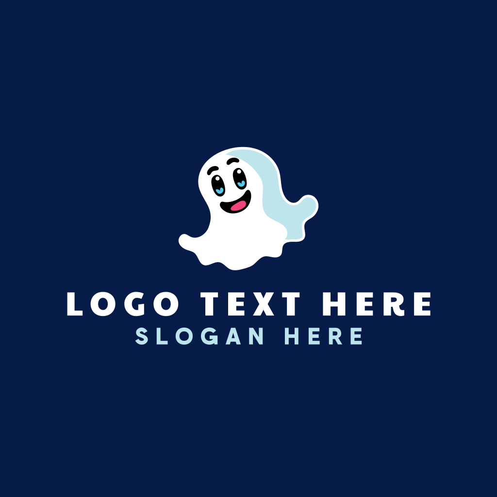 Cute Ghost Halloween Logo | BrandCrowd Logo Maker