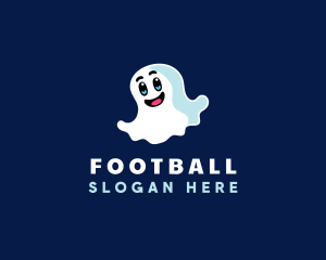 Team - Cute Ghost Halloween logo design