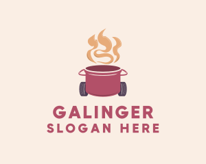 Hot Cooking Restaurant  Logo