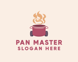 Hot Cooking Restaurant  logo design