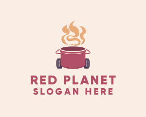 Hot Cooking Restaurant  logo design