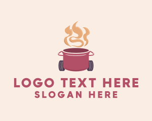 Hot Cooking Restaurant  Logo