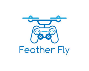 Drone Game Controller logo design