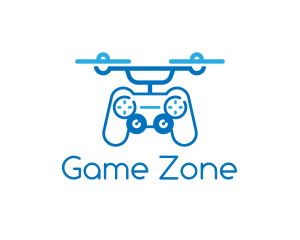 Drone Game Controller logo design