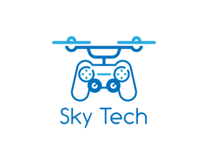 Drone Game Controller logo design