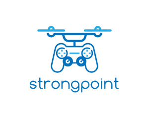 Video - Drone Game Controller logo design