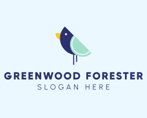 Wild Forest Bird  logo design