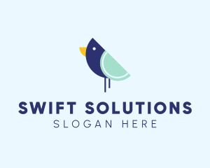 Swift - Wild Forest Bird logo design