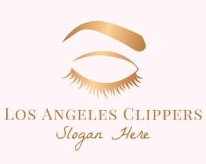 Eyelash Extension - Female Eyebrow & Eyelashes logo design