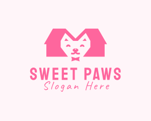 Adorable - Kitten Pet Veterinary logo design