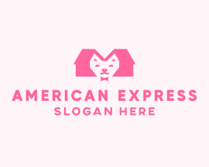 Kitten Pet Veterinary logo design