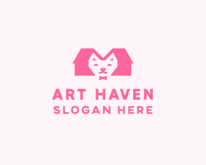 Kitten Pet Veterinary logo design