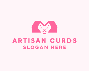 Kitten Pet Veterinary logo design