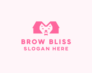 Kitten Pet Veterinary logo design