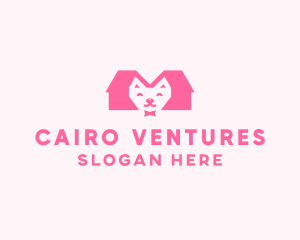 Kitten Pet Veterinary logo design