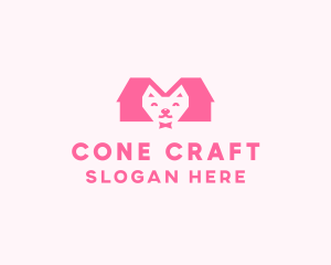 Kitten Pet Veterinary logo design