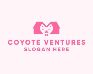 Kitten Pet Veterinary logo design