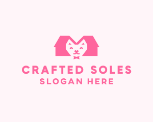 Kitten Pet Veterinary logo design