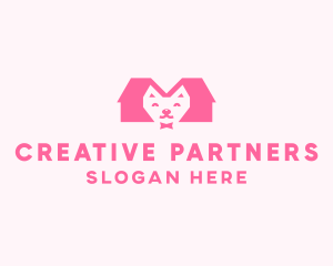 Kitten Pet Veterinary logo design