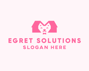 Kitten Pet Veterinary logo design