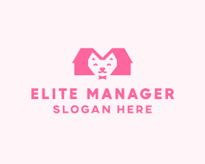 Kitten Pet Veterinary logo design