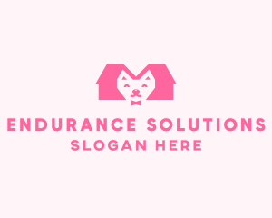 Kitten Pet Veterinary logo design