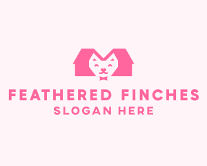 Kitten Pet Veterinary logo design