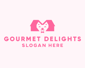 Kitten Pet Veterinary logo design