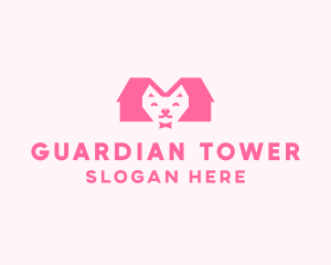 Kitten Pet Veterinary logo design