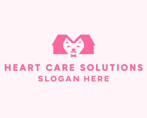 Kitten Pet Veterinary logo design